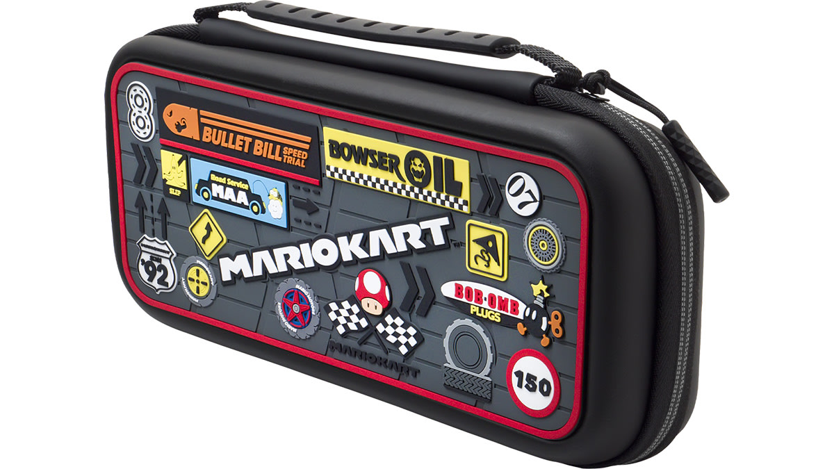 Slim Deluxe Travel Case Mario Kart Nintendo Official Site